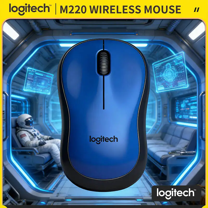 Беспроводная мышь Logitech M220 SilentTouch, 18 месяцев автономной работы, 1000 DPI, для Mac, Windows, Chromebook, настольных ПК, офиса и дома
Беспроводная мышь Logitech M220 SilentTouch, 18 месяцев автономной работы, 1000 DPI, для Mac, Windows, Chromebook, настольных ПК, офиса и дома