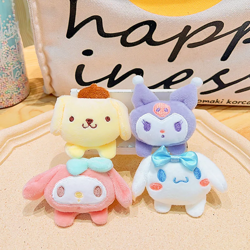 Sanrio Cartoon Kuromi Plush Toy My Melody Brooch Cute Doll Bag Pendant DIY Clothing Accessories Plush Pendant Birthday Gift
Sanrio Cartoon Kuromi Plush Toy My Melody Brooch Cute Doll Bag Pendant DIY Clothing Accessories Plush Pendant Birthday Gift