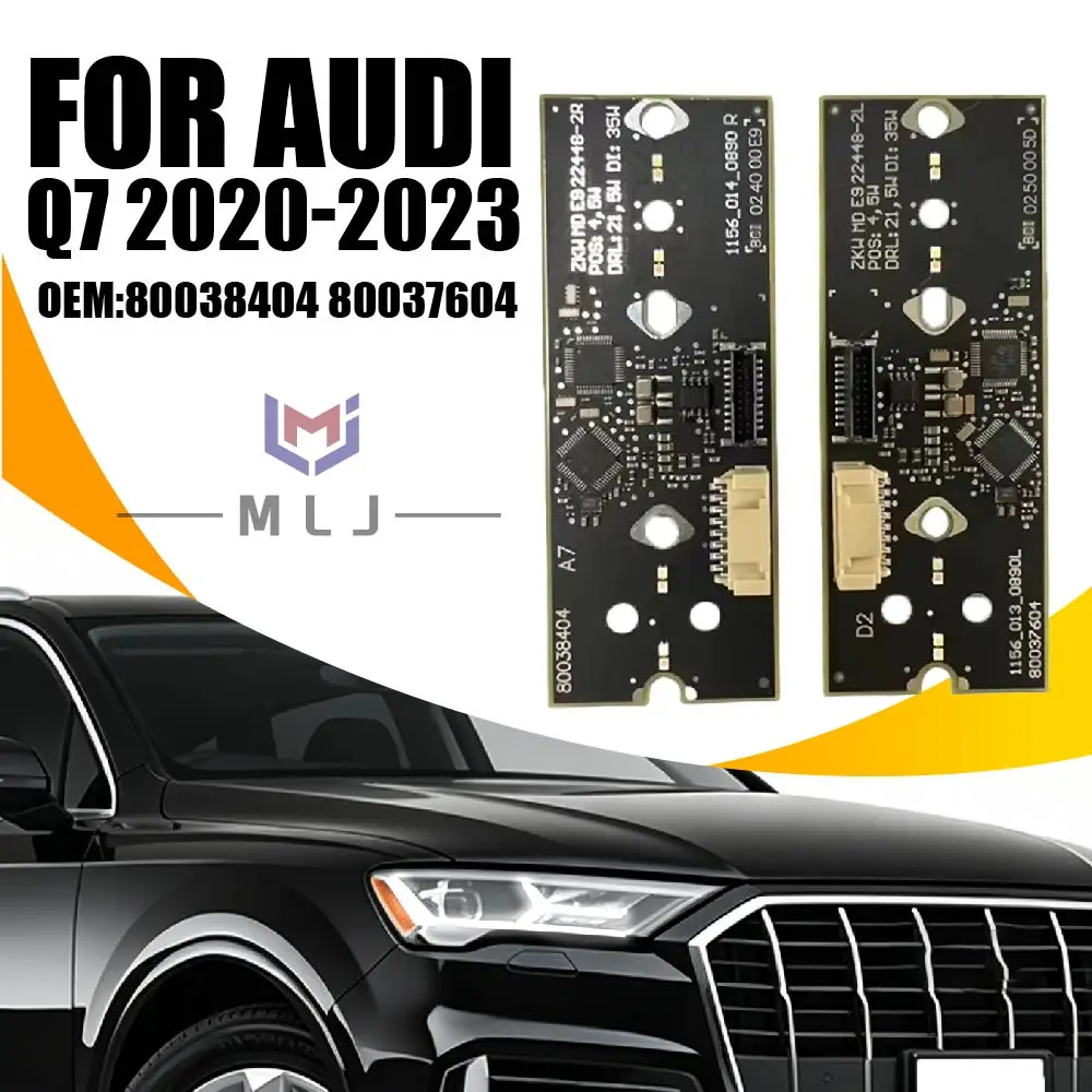 For Audi Q7 2020-2023 Headlight Daytime Running Light Spare Parts 80038404 80037604 Angel Eye Board Module Chip LED DRL
For Audi Q7 2020-2023 Headlight Daytime Running Light Spare Parts 80038404 80037604 Angel Eye Board Module Chip LED DRL