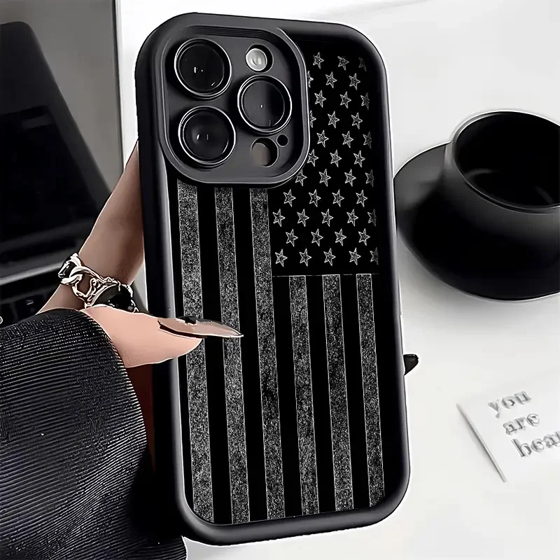 Flag Print Pattern Silicone Phone Case For iPhone 11 12 15 16 Pro Max 13 14 16E X XS XR 7 8 14 Plus SE 2 Shockproof Matte Cover
Flag Print Pattern Silicone Phone Case For iPhone 11 12 15 16 Pro Max 13 14 16E X XS XR 7 8 14 Plus SE 2 Shockproof Matte Cover