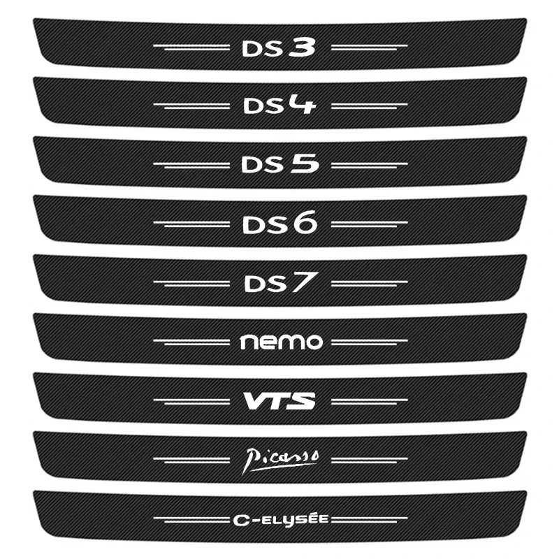 1 шт. для Citroen DS3 DS4 DS5 DS6 DS7 Nemo VTS C-ELYSE Picasso, задний багажник автомобиля, бампер, порог, защитные наклейки, аксессуары
1 шт. для Citroen DS3 DS4 DS5 DS6 DS7 Nemo VTS C-ELYSE Picasso, задний багажник автомобиля, бампер, порог, защитные наклейки, аксессуары