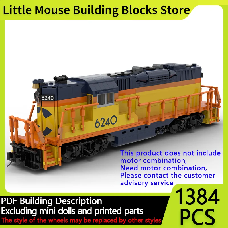 Модель городского автомобиля MOC, строительные кирпичи, железная дорога GP9, дизельный локомотив, модульная технология, подарки, праздник, сборка, детские игрушки, костюм
Модель городского автомобиля MOC, строительные кирпичи, железная дорога GP9, дизельный локомотив, модульная технология, подарки, праздник, сборка, детские игрушки, костюм
