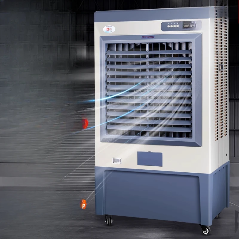 Large industrial evaporative chiller water cooling fan plus water refrigeration air conditioning fan factory commercial
Large industrial evaporative chiller water cooling fan plus water refrigeration air conditioning fan factory commercial