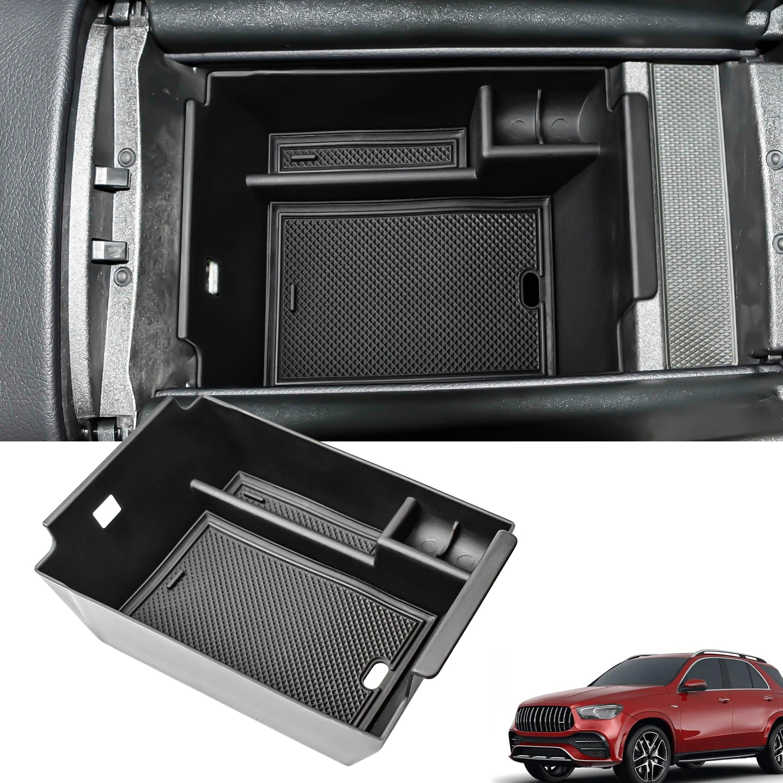 Tucknbox For Mercedes Benz GLE Class GLE350 400 W167 2020-2024 Center Console Organizer Car Storage Box Armrest Tray Accessories
Tucknbox For Mercedes Benz GLE Class GLE350 400 W167 2020-2024 Center Console Organizer Car Storage Box Armrest Tray Accessories