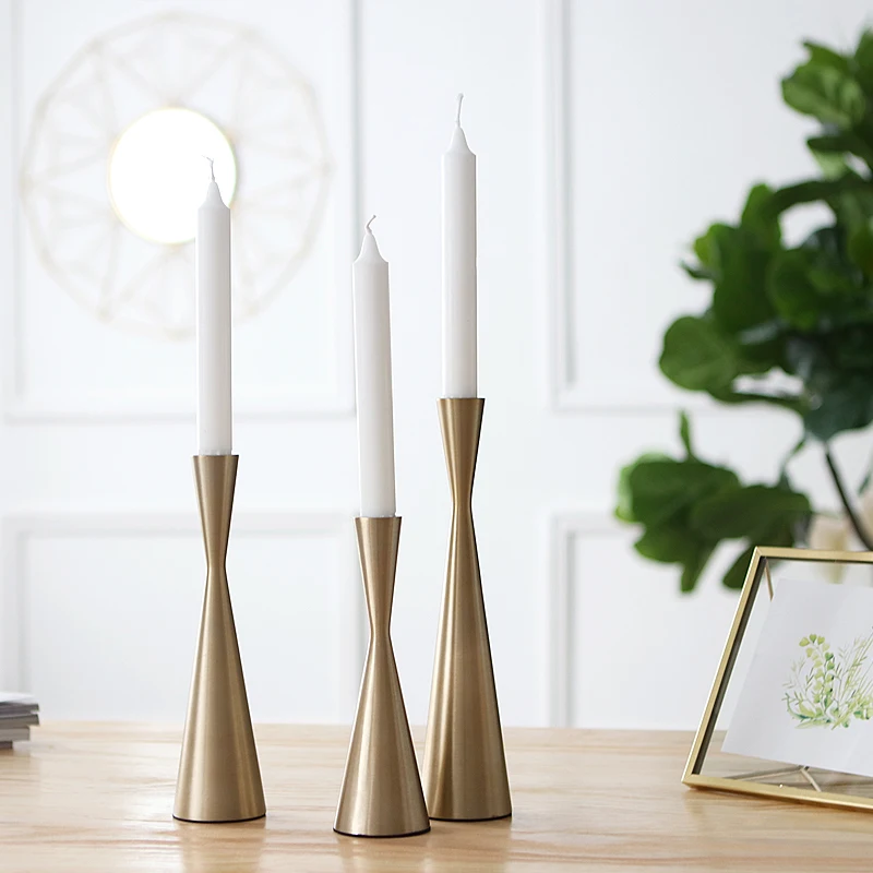 Aluminum Candlestick Small Waist Candle Holder Romantic Candlelight Dinner Creative Retro Home Living Room Decorations
Aluminum Candlestick Small Waist Candle Holder Romantic Candlelight Dinner Creative Retro Home Living Room Decorations