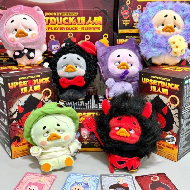 Upset Duck V 5 Colorful Player Duck Plush Doll Blind Box Toys Lovely Vinyl Plush Figure Doll Mystery Box Collectible Desk Gifts
Upset Duck V 5 Colorful Player Duck Plush Doll Blind Box Toys Lovely Vinyl Plush Figure Doll Mystery Box Collectible Desk Gifts