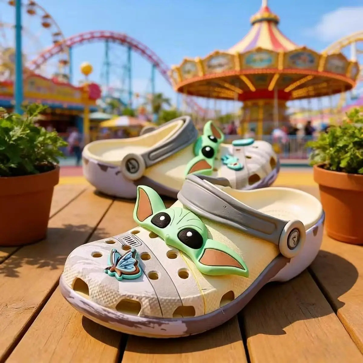 2026 New Summer Two Wear Parent Hole Shoes 3D Jibbitz EVA Slip On Shoes My World Cool Slippers Non-slip Beach Shoes Men's
2026 New Summer Two Wear Parent Hole Shoes 3D Jibbitz EVA Slip On Shoes My World Cool Slippers Non-slip Beach Shoes Men's