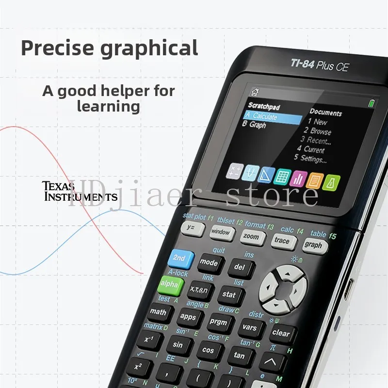 TI-84 Plus CE Color Screen Graphic Programming Calculator 84ce SAT/AP Exam Computer
TI-84 Plus CE Color Screen Graphic Programming Calculator 84ce SAT/AP Exam Computer