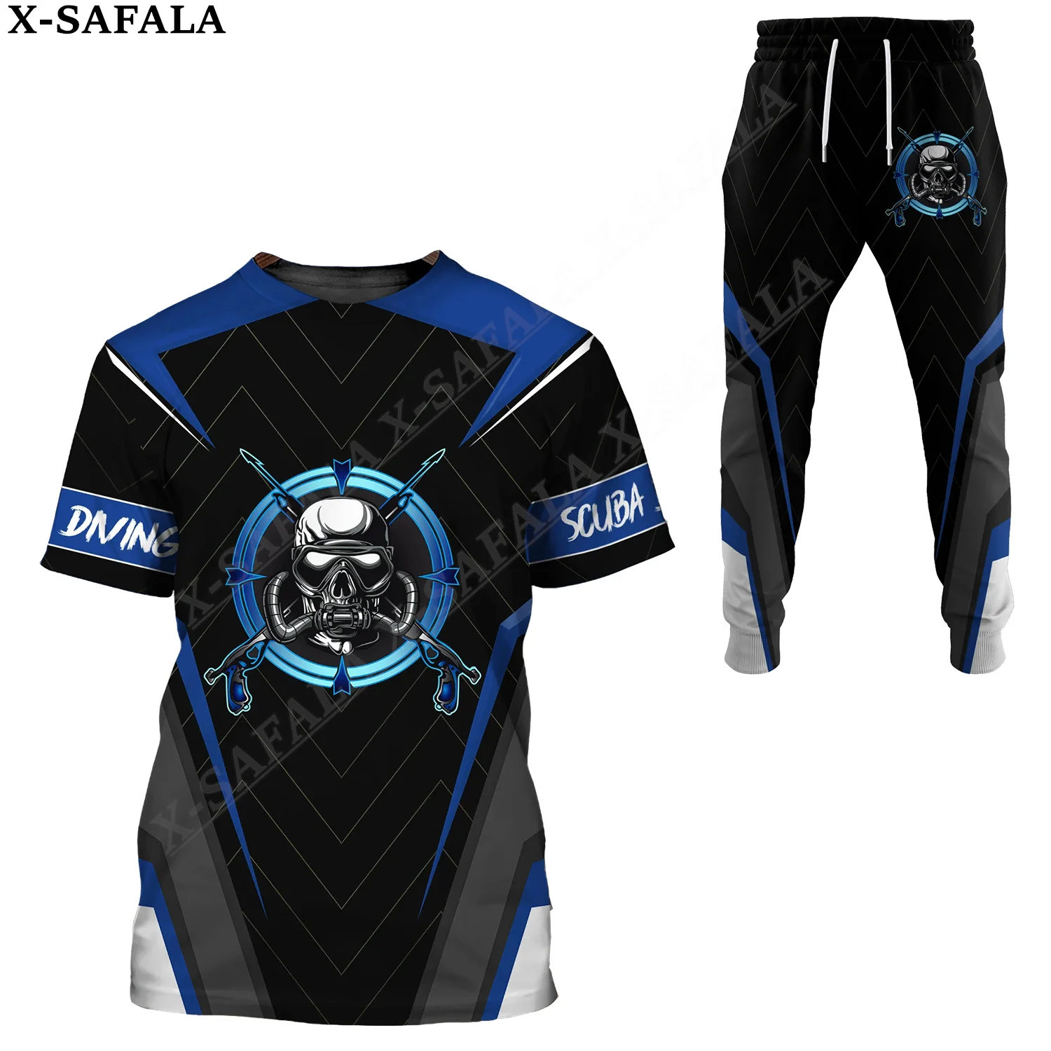 Scuba Diving Art Sport Custom 3D Print Sweatpant Jogger Short Sleeve Tshirt Sport Set Men Tee Top Combo Set-11
Scuba Diving Art Sport Custom 3D Print Sweatpant Jogger Short Sleeve Tshirt Sport Set Men Tee Top Combo Set-11