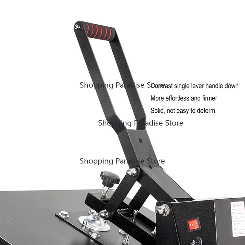 38x38 Digital Heat Transfer Machine Flatbed Printer Semi-Automatic Manual Press for T-Shirt Clothing Iron-On Transfer Equipment
38x38 Digital Heat Transfer Machine Flatbed Printer Semi-Automatic Manual Press for T-Shirt Clothing Iron-On Transfer Equipment