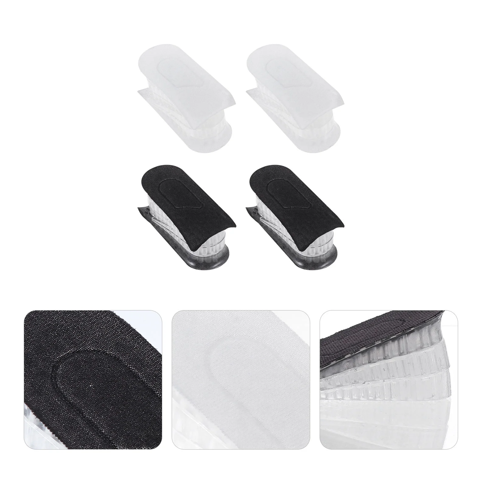 2 Pairs Heel Lift Inserts Inner Height Increasing Insole Shoe Insoles for Women Gel Flannel Mat
2 Pairs Heel Lift Inserts Inner Height Increasing Insole Shoe Insoles for Women Gel Flannel Mat