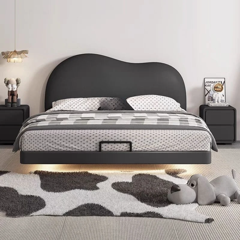 Детская подвесная кровать в стиле французского кремового декора, кровать-принцесса для девочек с лампой
Детская подвесная кровать в стиле французского кремового декора, кровать-принцесса для девочек с лампой