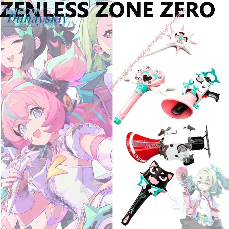 Game Zenless Zone Zero Cosplay Angels of Delusion Nangong Yu Sunna Aria Microphone ZZZ Role Play Props Accessories
Game Zenless Zone Zero Cosplay Angels of Delusion Nangong Yu Sunna Aria Microphone ZZZ Role Play Props Accessories