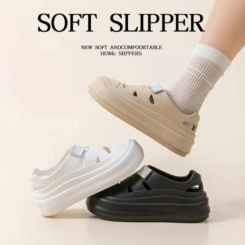 Women's 3CM Platform Summer Sandals, Cloud-Like Comfort EVA Beach Slides, Non-Slip Breathable Odor-Resistant Outdoor Shoes
Women's 3CM Platform Summer Sandals, Cloud-Like Comfort EVA Beach Slides, Non-Slip Breathable Odor-Resistant Outdoor Shoes