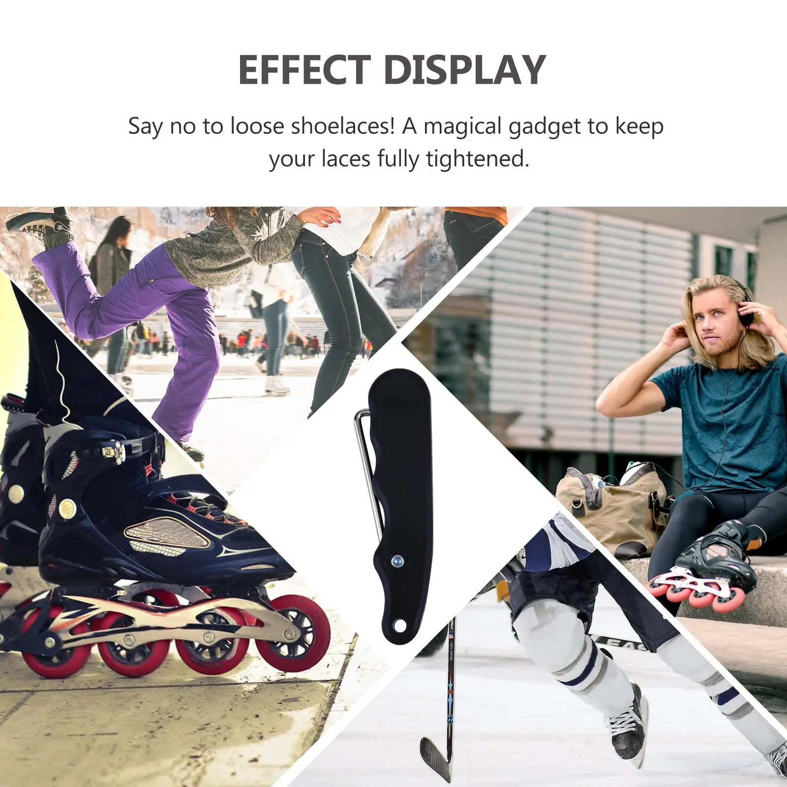 Folding Lace Tightener for Ice Skating Hockey Shoes Accessories Black Stainless Steel Lacing Tool Laces Tightening
Folding Lace Tightener for Ice Skating Hockey Shoes Accessories Black Stainless Steel Lacing Tool Laces Tightening