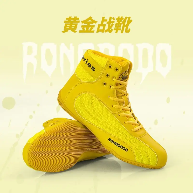 Classic Brand Professional Men Woman Wrestling Sneakers Top Quality Wearable Boxing Fighting Boots Comfortable Fighting Shoe
Classic Brand Professional Men Woman Wrestling Sneakers Top Quality Wearable Boxing Fighting Boots Comfortable Fighting Shoe