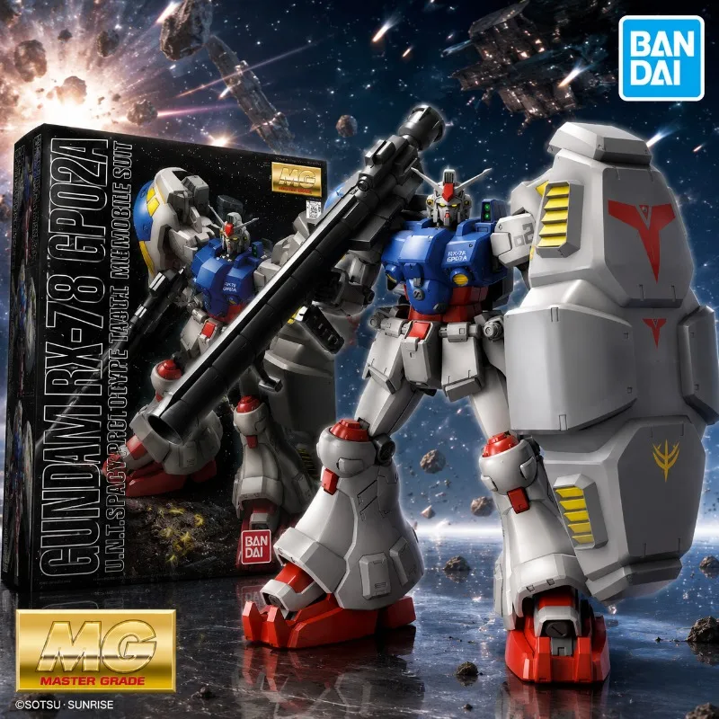 Bandai MG 1/100 RX-78GP02A Gundam Genuine Japan Atomic Bazooka Robot Mech Model Gift
Bandai MG 1/100 RX-78GP02A Gundam Genuine Japan Atomic Bazooka Robot Mech Model Gift