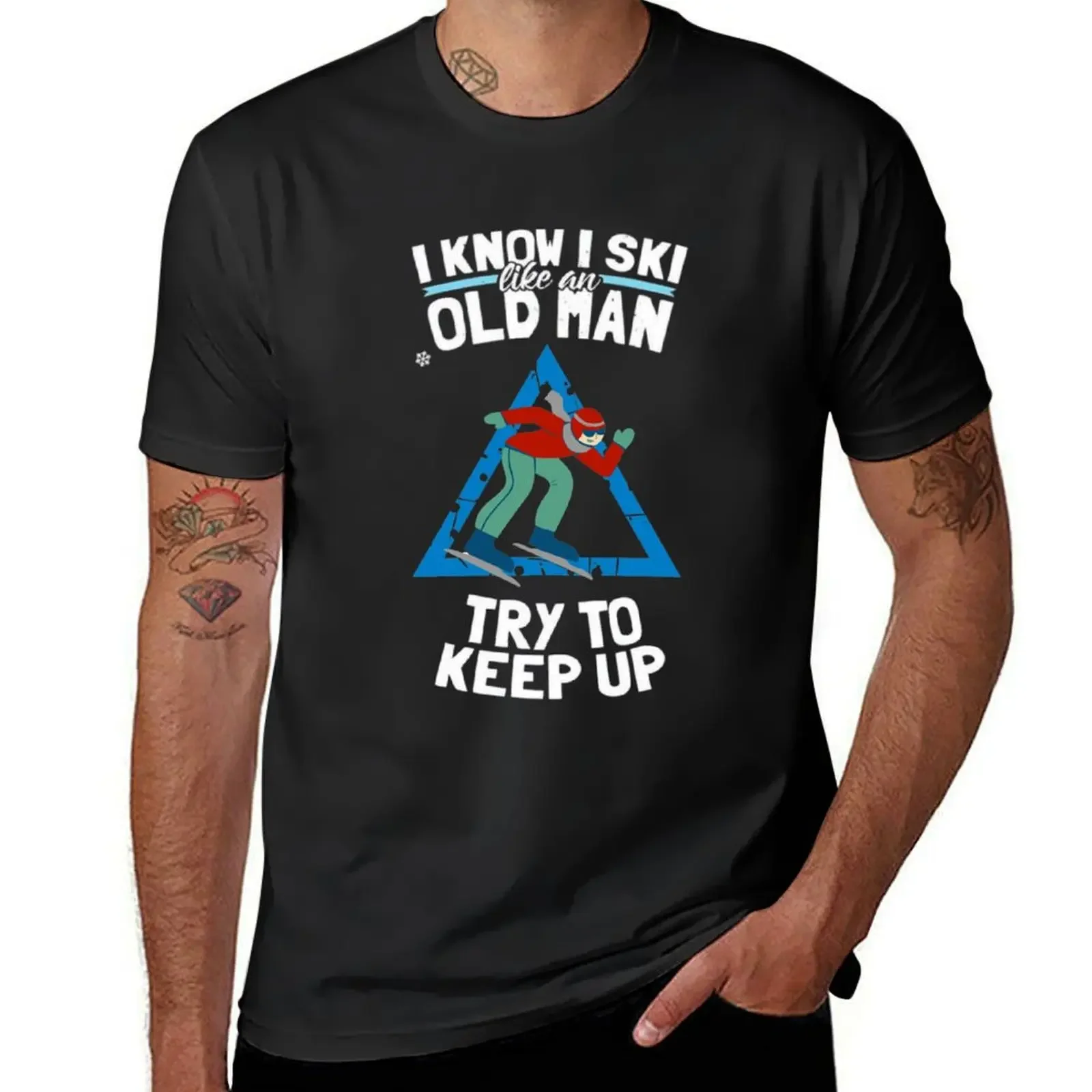 I Know I Ski Like An Old Man Try To Keep T-Shirt custom t-shirts funny costumes Short sleeve tee men
I Know I Ski Like An Old Man Try To Keep T-Shirt custom t-shirts funny costumes Short sleeve tee men