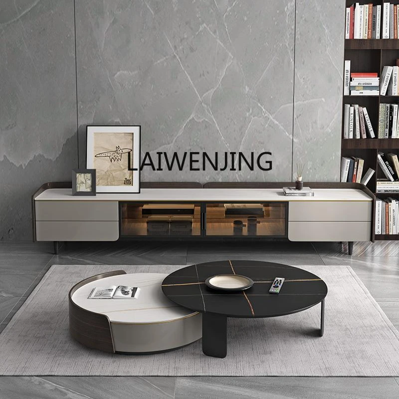 MJY Italian rock slab coffee table round living room light luxury tea table household Nordic simple tea table
MJY Italian rock slab coffee table round living room light luxury tea table household Nordic simple tea table