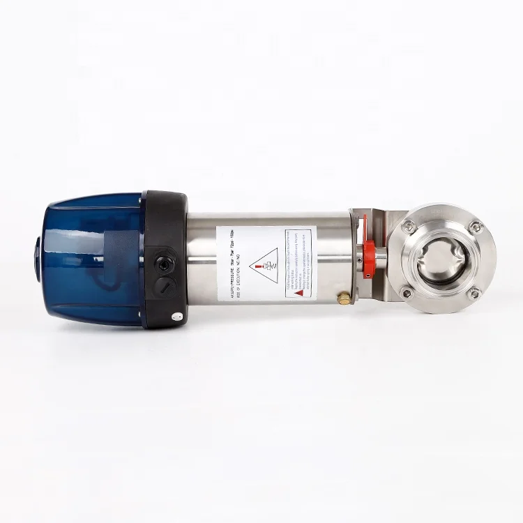 Sanitary High Performance Hard Seal Pneumatic Air Actuated Butterfly Valve
Sanitary High Performance Hard Seal Pneumatic Air Actuated Butterfly Valve