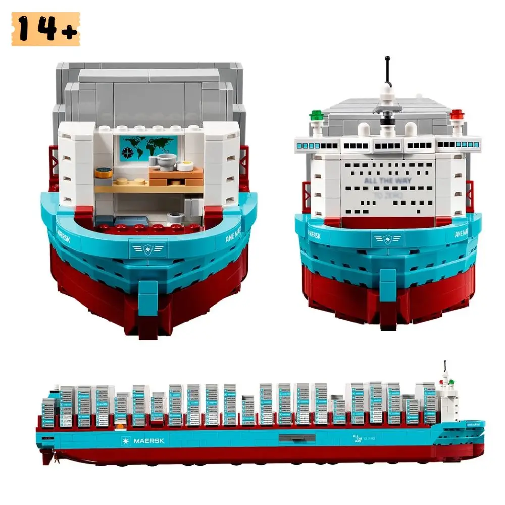 For Friends Christmas Gifts 1516PCS New Container Ship Model Building Block Set Compatible With 40955 Particles
For Friends Christmas Gifts 1516PCS New Container Ship Model Building Block Set Compatible With 40955 Particles