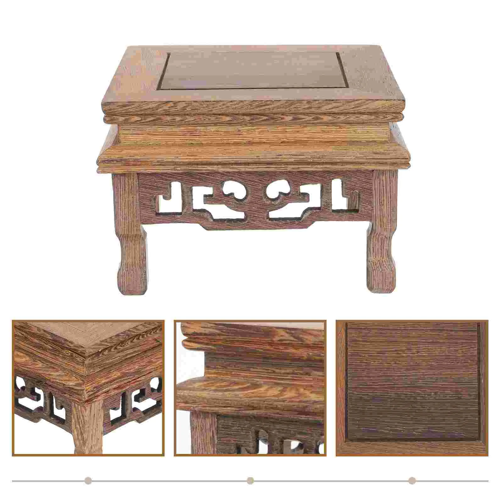 Decor Planter Rack Holder Household Flower Pot Base Vase Balcony Stand Room Wooden Office Reusable Flowerpot Display Pedestal
Decor Planter Rack Holder Household Flower Pot Base Vase Balcony Stand Room Wooden Office Reusable Flowerpot Display Pedestal