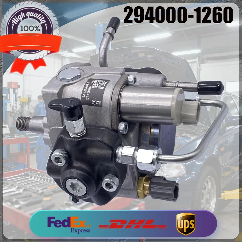High Quality Diesel 4M41 Common Rail Fuel Pump for Mitsubishi Pajero Montero Part Number 294000-1260 2940001260 1460A059
High Quality Diesel 4M41 Common Rail Fuel Pump for Mitsubishi Pajero Montero Part Number 294000-1260 2940001260 1460A059