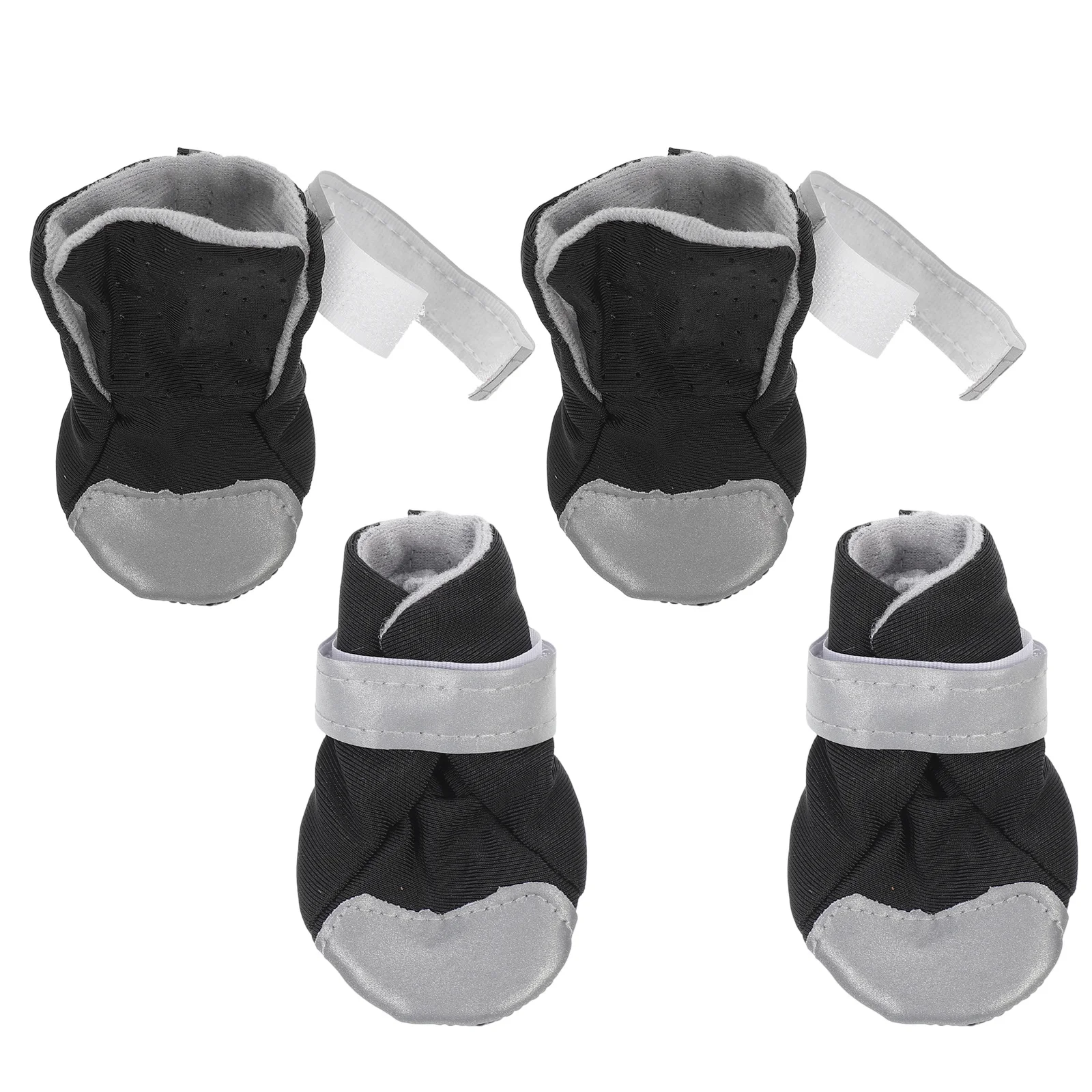 4Pcs Dog Breathable Shoes Reflective Outdoor Paw Protectors Anti-Skid Adjustable Small Pet Boots Protective Footwear
4Pcs Dog Breathable Shoes Reflective Outdoor Paw Protectors Anti-Skid Adjustable Small Pet Boots Protective Footwear