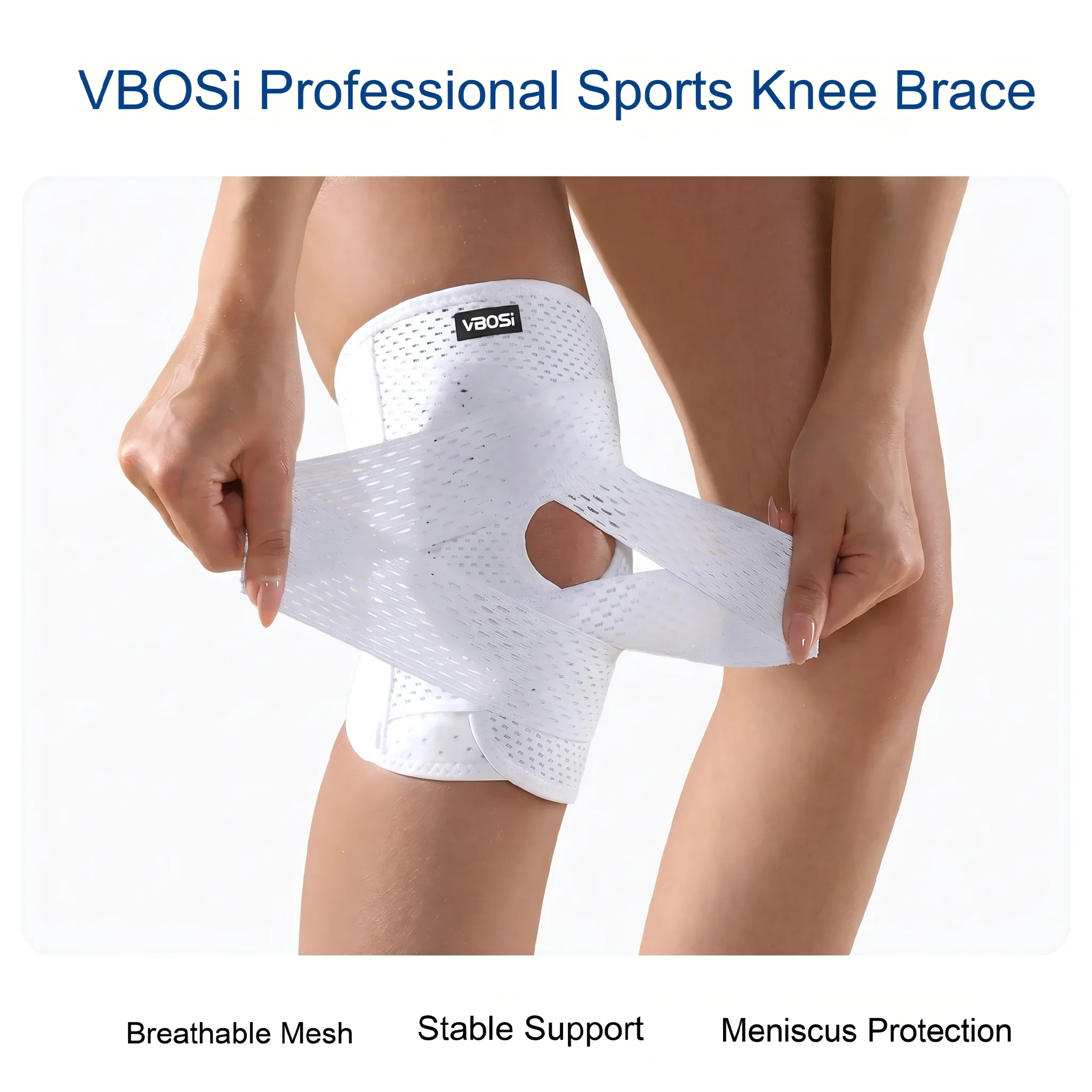 VBOSI Compression Knee Pad For Relieve Meniscal Tear Knee PainArthritis Joint Pain Relief reathable Knee Support
VBOSI Compression Knee Pad For Relieve Meniscal Tear Knee PainArthritis Joint Pain Relief reathable Knee Support