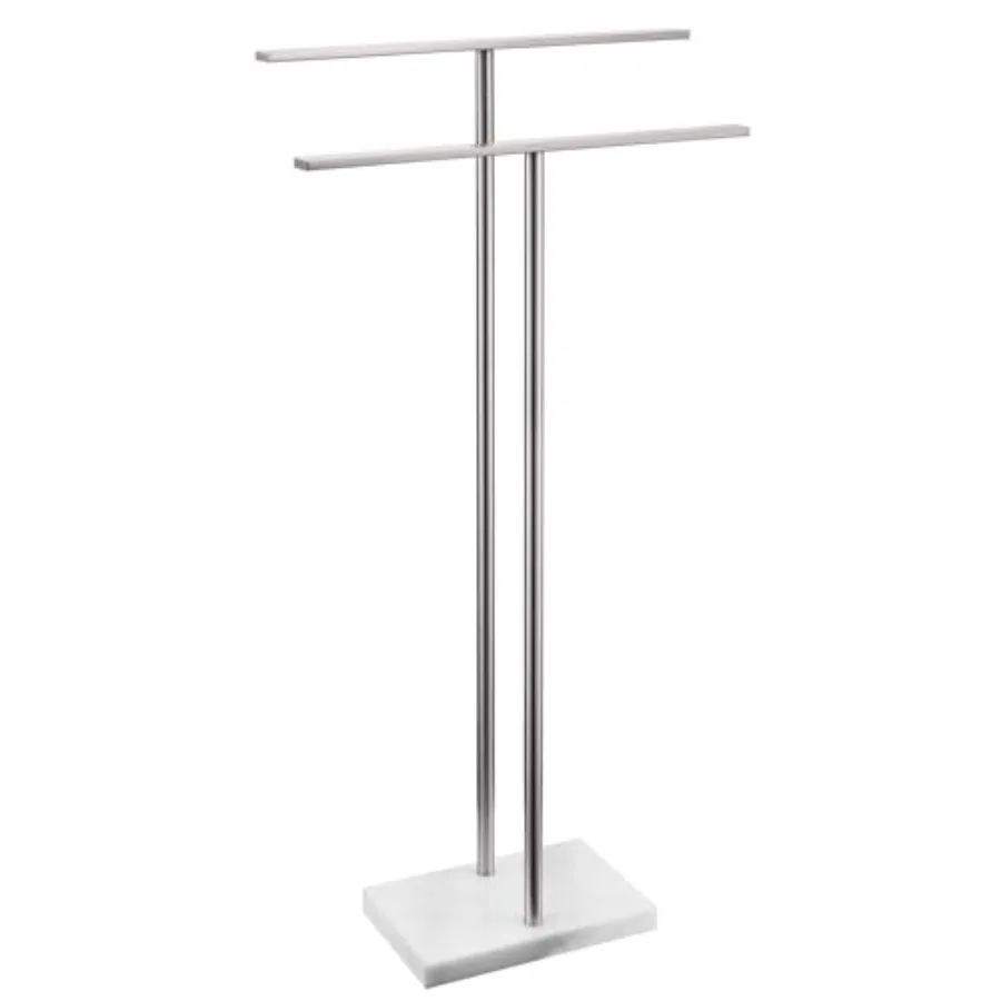 Free Standing Towel Rack 2-Tier Towel Holder for Bathroom Floor Stand with Heavy Marble Base Thicken Steady Design Stainless St
Free Standing Towel Rack 2-Tier Towel Holder for Bathroom Floor Stand with Heavy Marble Base Thicken Steady Design Stainless St
