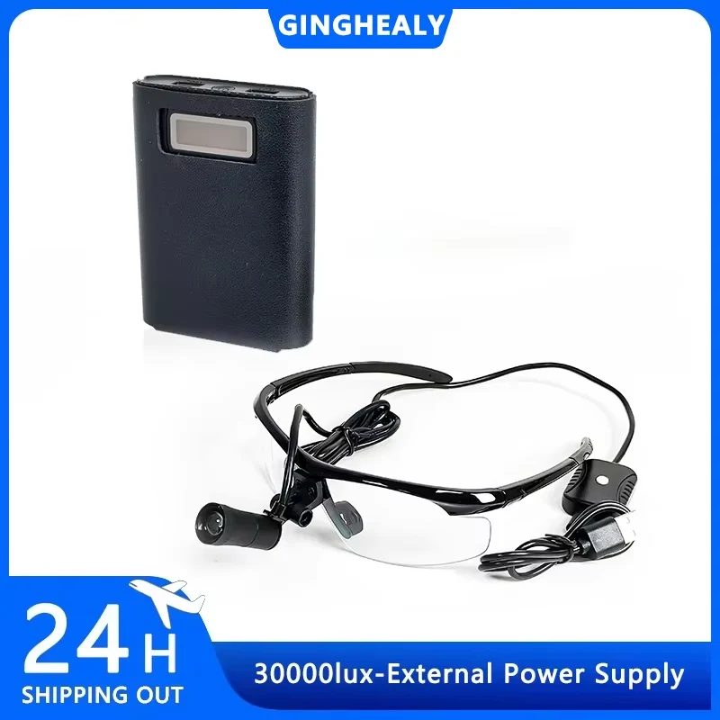 Ginghealy 5W LED Headlight Adjustable High-Brightness Focused Spot Reading Glasses Magnifier Clamp-On with 12-Hour Battery Life
Ginghealy 5W LED Headlight Adjustable High-Brightness Focused Spot Reading Glasses Magnifier Clamp-On with 12-Hour Battery Life