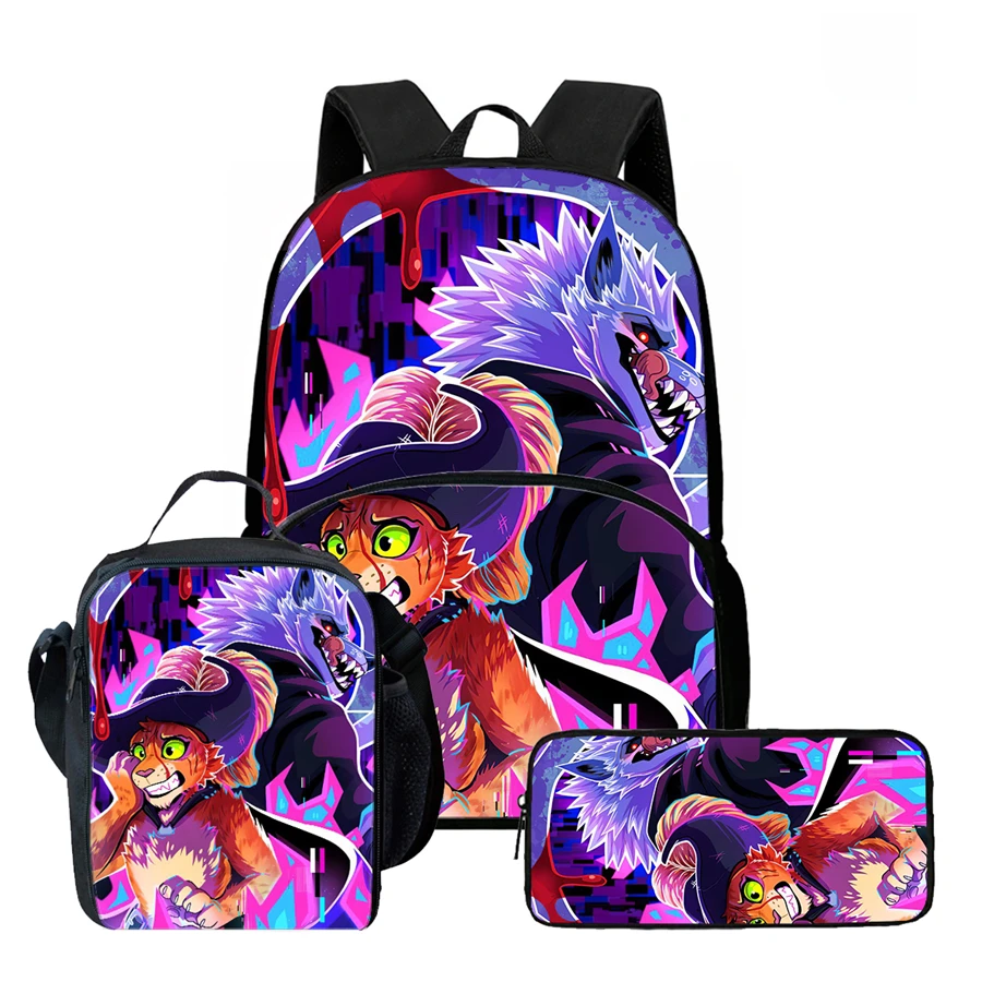 3Pcs Set Ppu-ss in Bo-ott-s School Backpack With Front Pkt Lunch Bag & Pencil Pouch Unisex Suitable For Boys And Girls Aged 5-10
3Pcs Set Ppu-ss in Bo-ott-s School Backpack With Front Pkt Lunch Bag & Pencil Pouch Unisex Suitable For Boys And Girls Aged 5-10