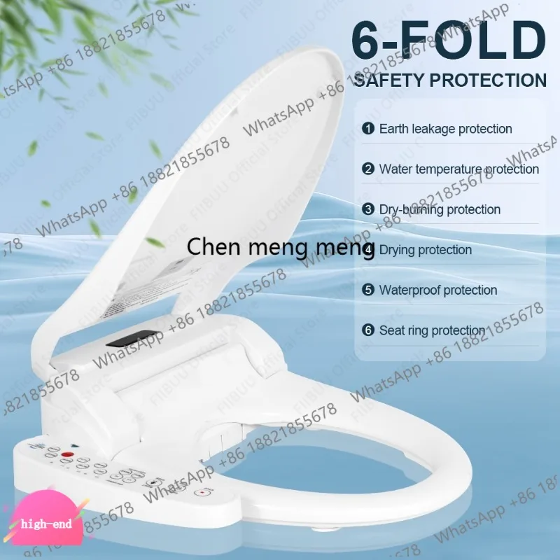 Elongated Smart Bidet Toilet Seat Cover For Bathroom Warm Air Drying Night Light Seat Heating Instant Warm Water Soft Close Lid
Elongated Smart Bidet Toilet Seat Cover For Bathroom Warm Air Drying Night Light Seat Heating Instant Warm Water Soft Close Lid