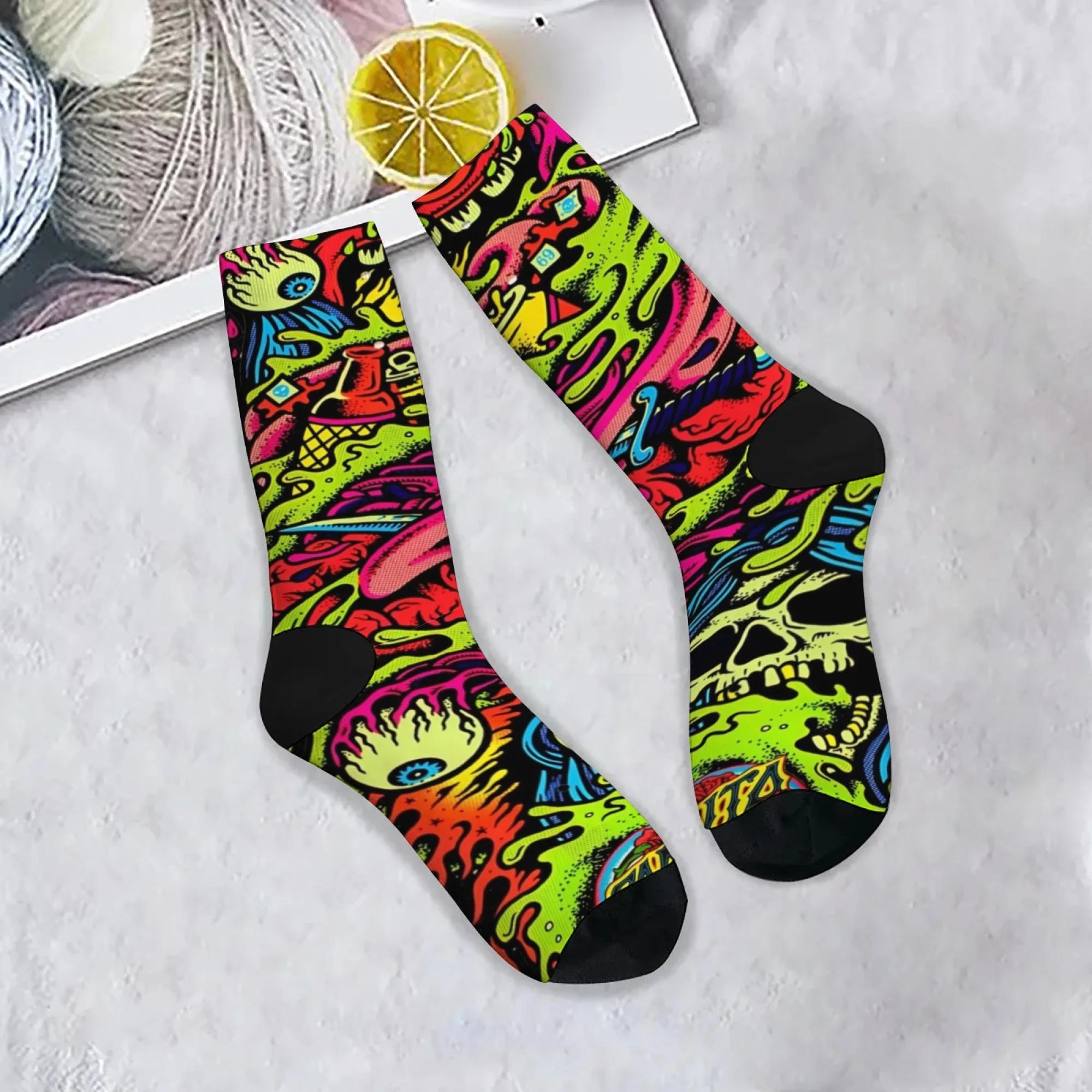 Harajuku retro street graffiti trendy printed men's socks novel and fun psychedelic theme casual crew socks party holiday gifts
Harajuku retro street graffiti trendy printed men's socks novel and fun psychedelic theme casual crew socks party holiday gifts