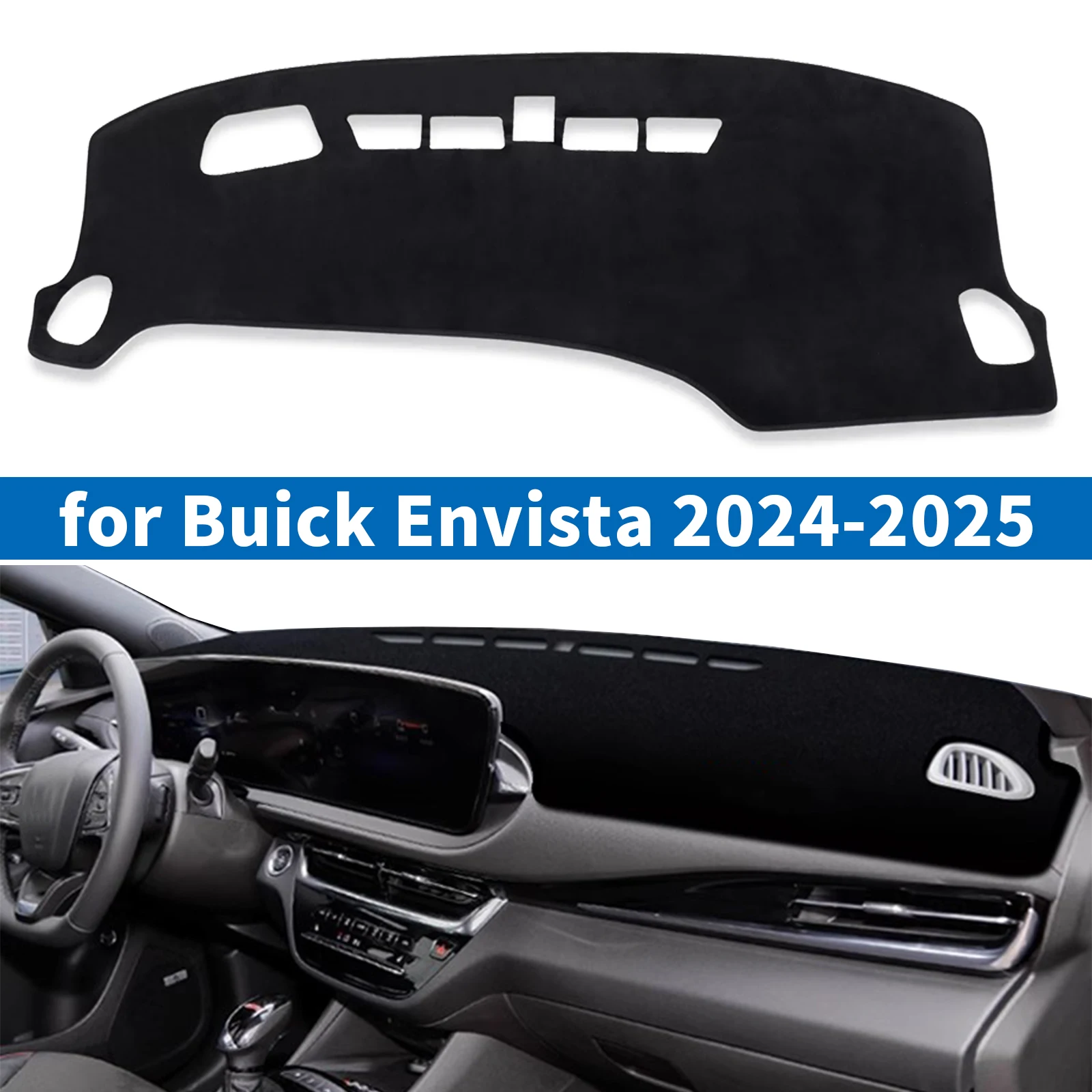 Car Dashboard Mat for Buick Envista 2024 2025 Sunshade Protective Carpet Dash Mat Dashmat Accessories
Car Dashboard Mat for Buick Envista 2024 2025 Sunshade Protective Carpet Dash Mat Dashmat Accessories