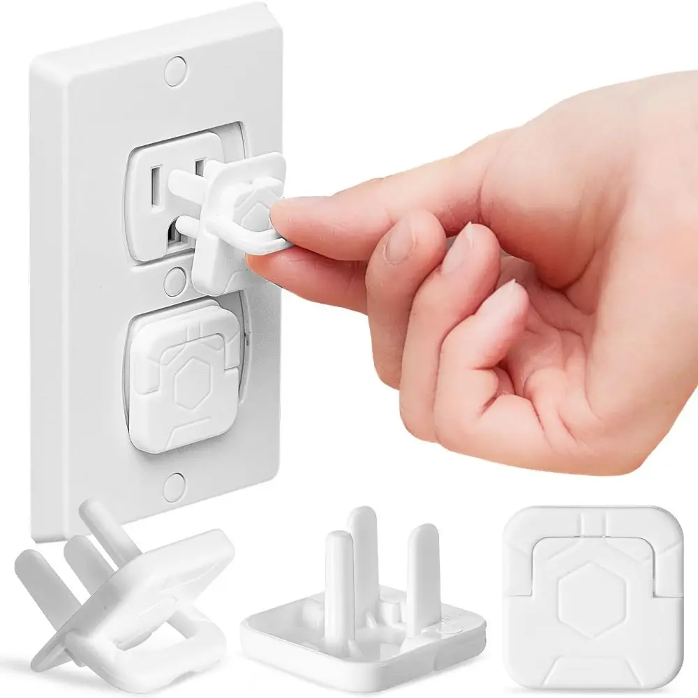 10Pcs US Standard Outlet Plug Cover Three Prong Pull Handle Protector Easy Install White Electrical Outlet Cap
10Pcs US Standard Outlet Plug Cover Three Prong Pull Handle Protector Easy Install White Electrical Outlet Cap