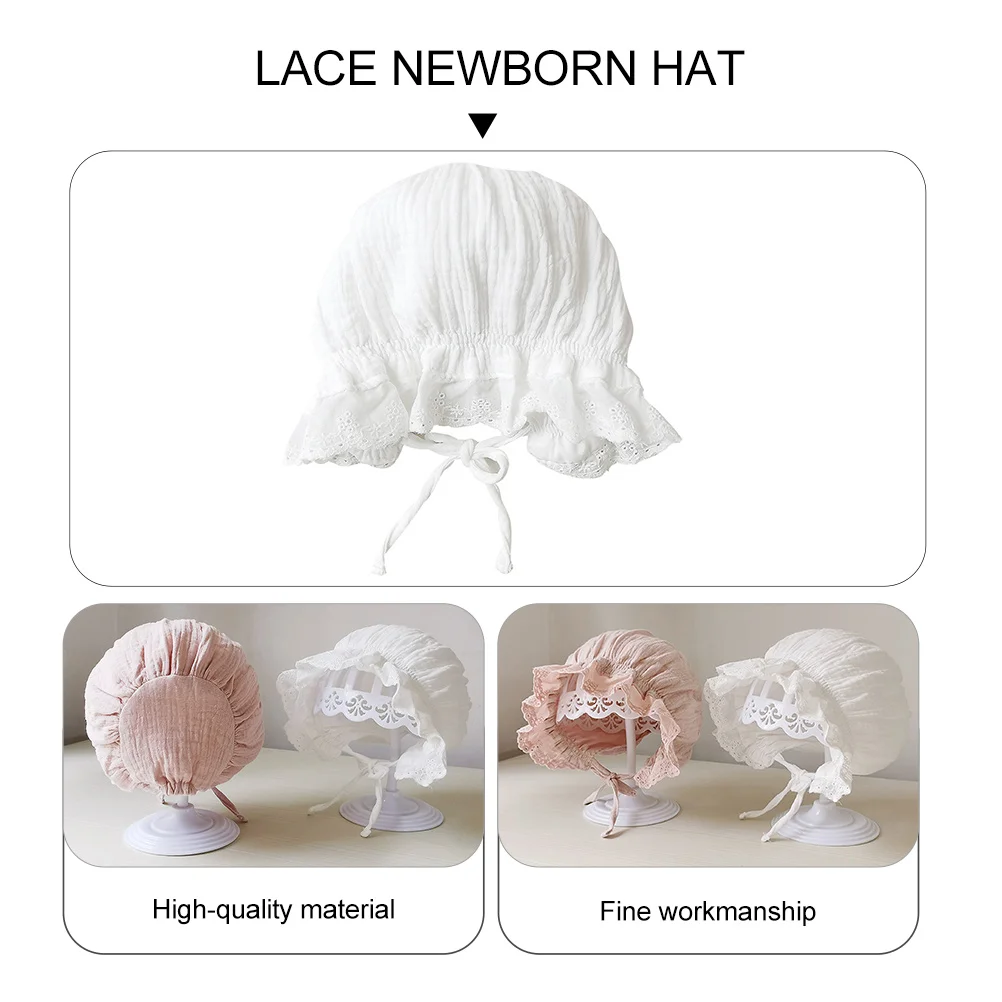 1pc Hat Summer Lightweight Foldable Breathable Cotton Newborn Cap Lace Design Sun Protection for Infant Toddler
1pc Hat Summer Lightweight Foldable Breathable Cotton Newborn Cap Lace Design Sun Protection for Infant Toddler