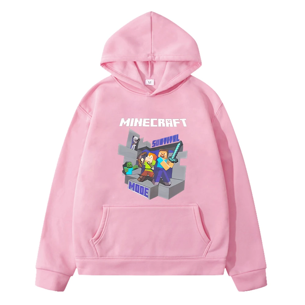 Minecraft print anime hoodie Cartoon jacket Autumn pullover Kawaii hoodies Fleece sweatshirt y2k sudaderaboy kids clothes girls
Minecraft print anime hoodie Cartoon jacket Autumn pullover Kawaii hoodies Fleece sweatshirt y2k sudaderaboy kids clothes girls
