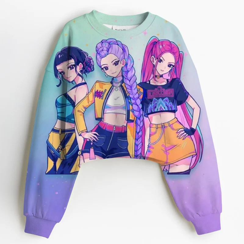 Повседневная укороченная толстовка с капюшоном для девочек из фильма K-pops, детская толстовка с милым тигром, подарок для фанатов
Повседневная укороченная толстовка с капюшоном для девочек из фильма K-pops, детская толстовка с милым тигром, подарок для фанатов