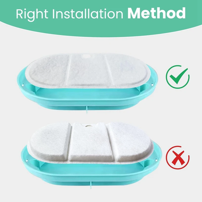 Cat Water Fountain Replacement Filters For PETLIBRO 71Oz/2.1L Pet Fountain Triple Filtration Water Fountain Filters
Cat Water Fountain Replacement Filters For PETLIBRO 71Oz/2.1L Pet Fountain Triple Filtration Water Fountain Filters