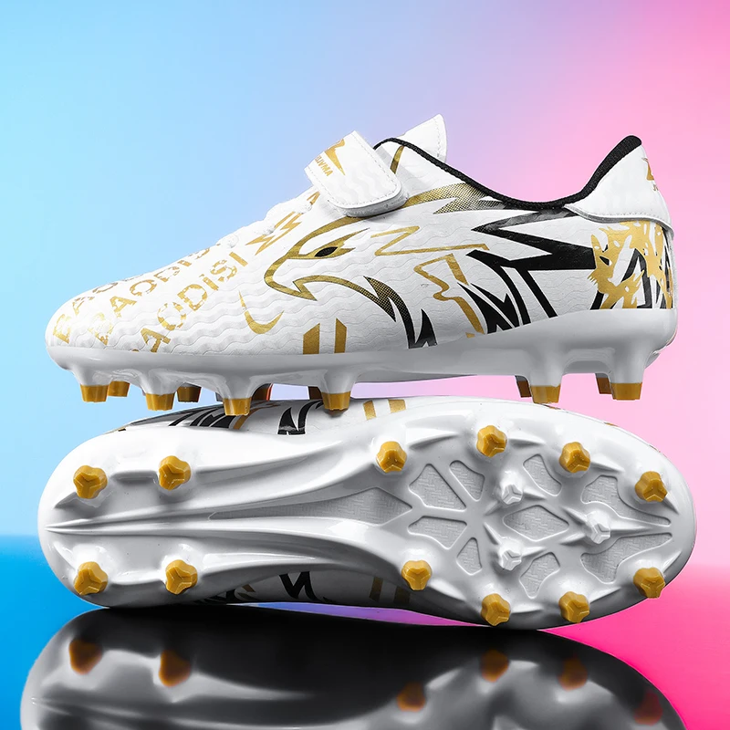 New Kids Professional Soccer Shoes Football Boots Training Shoes Match Grass Ultralight Cleats Men Non-Slip Turf
New Kids Professional Soccer Shoes Football Boots Training Shoes Match Grass Ultralight Cleats Men Non-Slip Turf