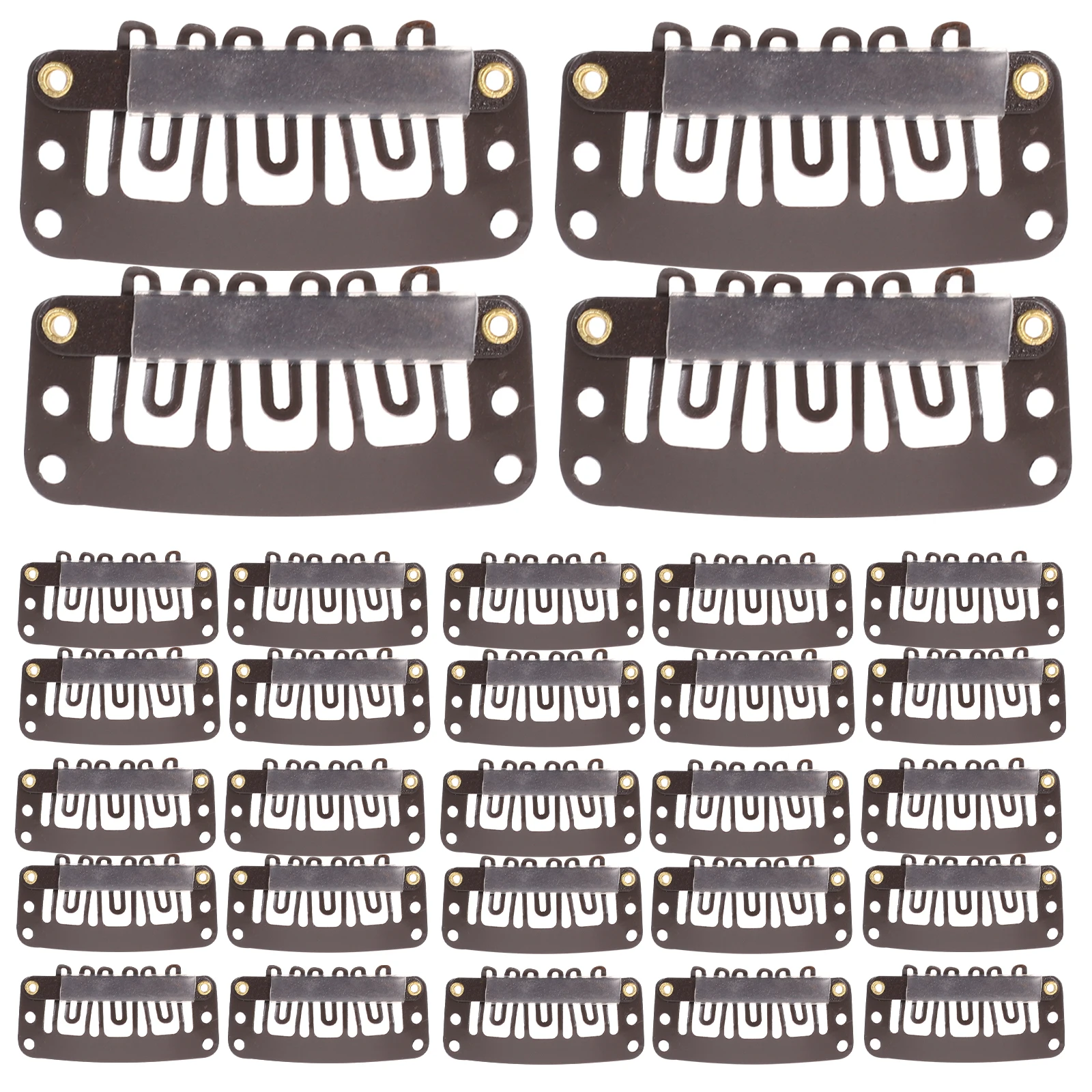 60pcs Durable Stable Black for Making Craft Sewing Hair Extensions Pieces Women Hair Extensions Clips Clip
60pcs Durable Stable Black for Making Craft Sewing Hair Extensions Pieces Women Hair Extensions Clips Clip