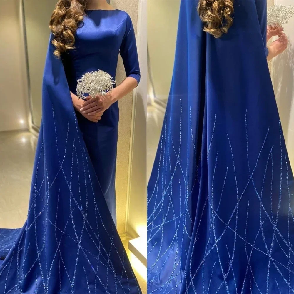 Customized Prom Dresses Women Elegant Boat Neck Sheath Floor Length Sleeve Sequin Formal Evening Gowns Court платье vestido lor
Customized Prom Dresses Women Elegant Boat Neck Sheath Floor Length Sleeve Sequin Formal Evening Gowns Court платье vestido lor