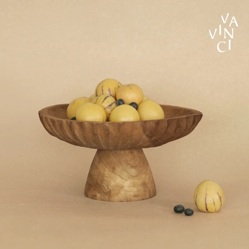 Retro Vintage Wood Fruit Tray Display Piece Living Room Coffee Table Home Use High Leg Fruit Basket mat Sle
Retro Vintage Wood Fruit Tray Display Piece Living Room Coffee Table Home Use High Leg Fruit Basket mat Sle