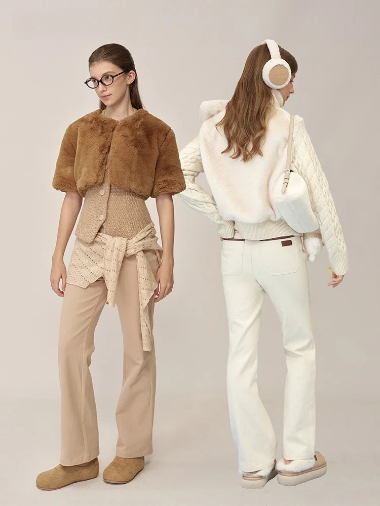 Moonmoi Classic Retro Slimming Cotton Casual Pants High Waist Zipper Closure Straight Leg Dual Color Bell Bot for Women
Moonmoi Classic Retro Slimming Cotton Casual Pants High Waist Zipper Closure Straight Leg Dual Color Bell Bot for Women