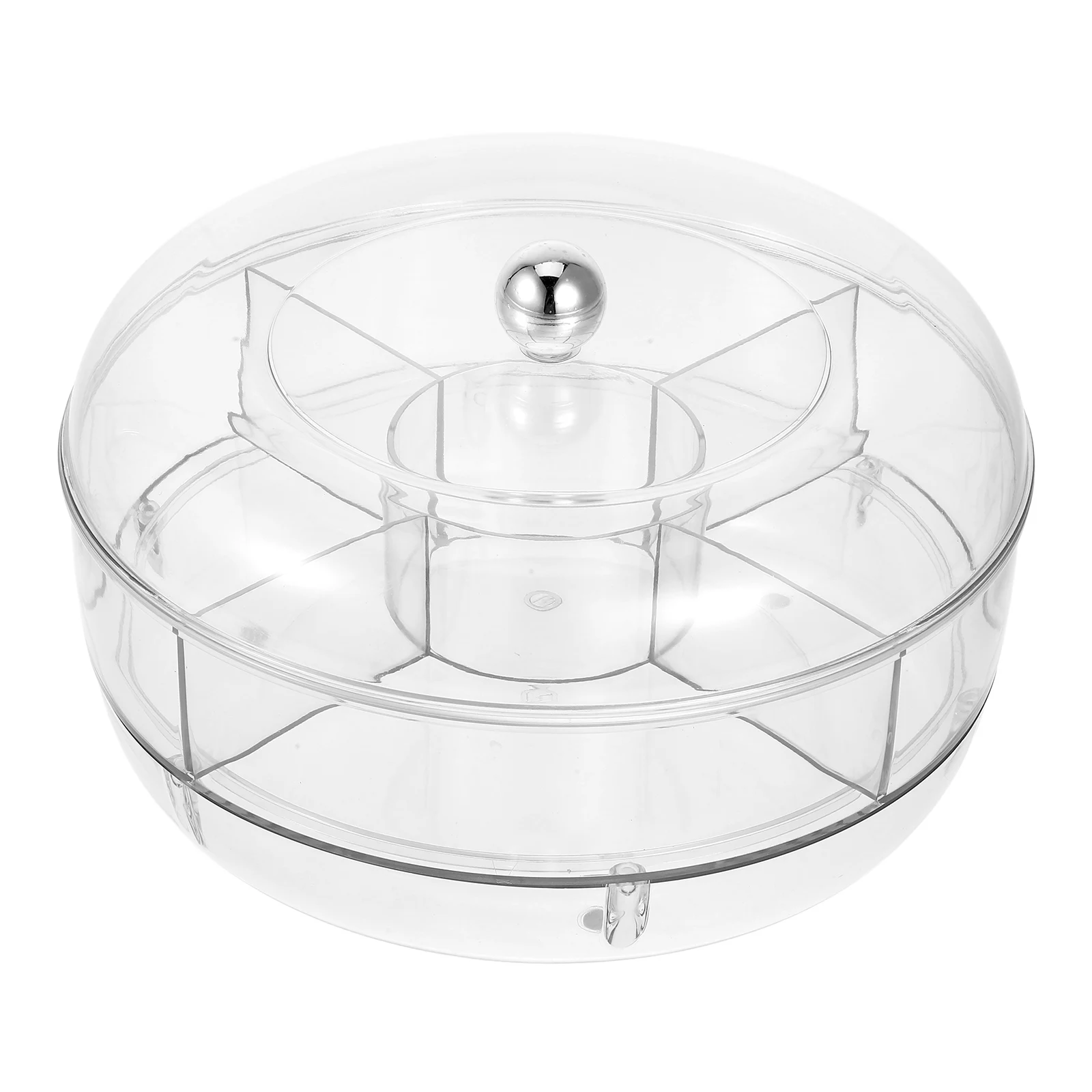 Round Fruit Platter Tray Ice Layer Snack Serving Design Vegetable Salad Storage Box 360 Rotating Kitchen ganizer
Round Fruit Platter Tray Ice Layer Snack Serving Design Vegetable Salad Storage Box 360 Rotating Kitchen ganizer