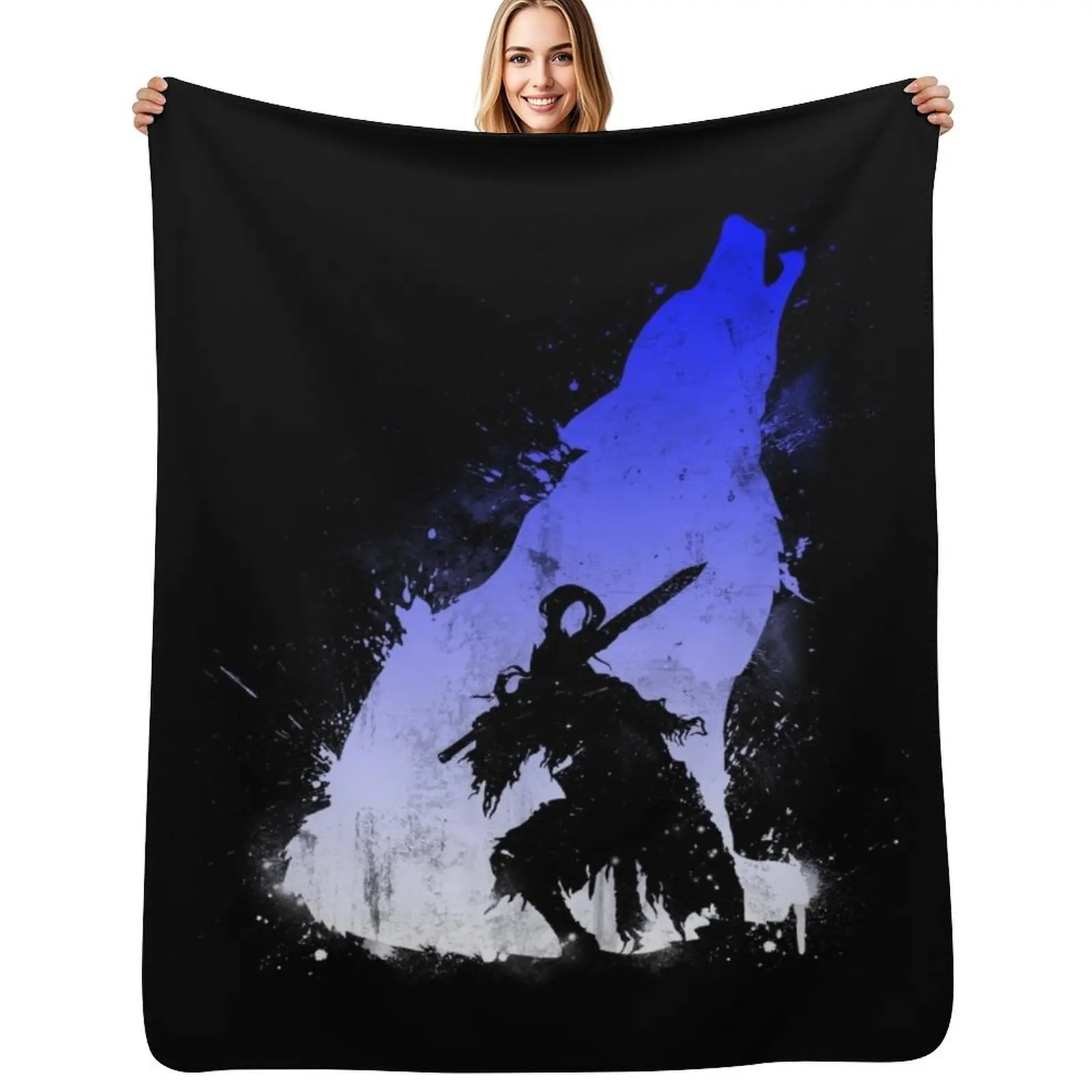The Walker of Abyss (Version Blue/White) Throw Blanket Cozy Light Blanket for Travel Camping Picnic
The Walker of Abyss (Version Blue/White) Throw Blanket Cozy Light Blanket for Travel Camping Picnic