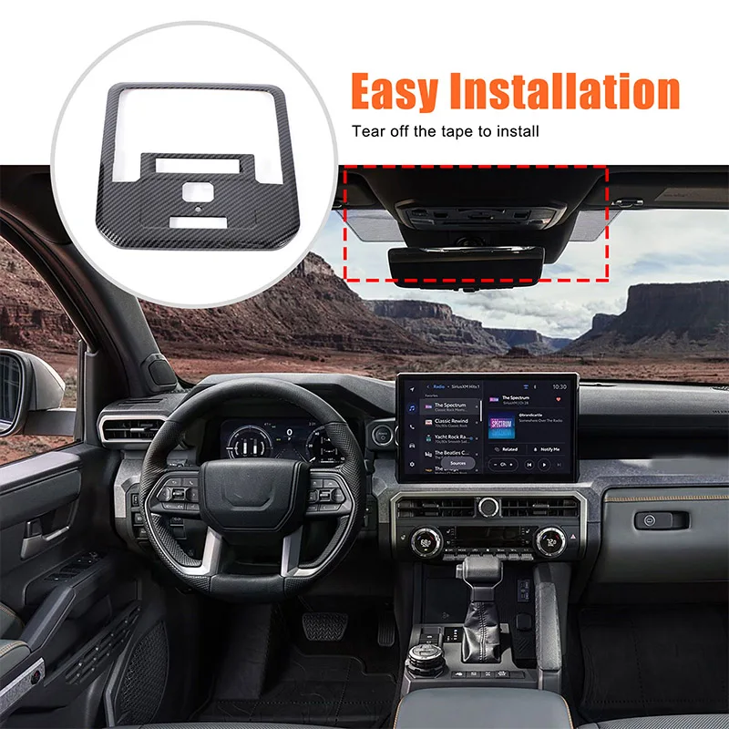 ABS carbon fiber car styling car roof reading light frame sticker car interior protection accessories For Toyota Tacoma 2024+
ABS carbon fiber car styling car roof reading light frame sticker car interior protection accessories For Toyota Tacoma 2024+