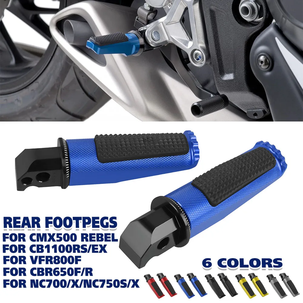 Для Honda CB1100RS CMX500 REBEL CMX300 CBR500R CBR650F/R подножки для мотоцикла, подставка для ног NC700/X NC750S/X VFR800F задняя педаль водителя
Для Honda CB1100RS CMX500 REBEL CMX300 CBR500R CBR650F/R подножки для мотоцикла, подставка для ног NC700/X NC750S/X VFR800F задняя педаль водителя