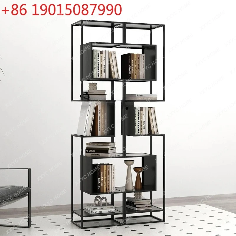 Офисная креативная полка из кованого железа, витрина, многослойная полка для хранения книг, пол
Офисная креативная полка из кованого железа, витрина, многослойная полка для хранения книг, пол